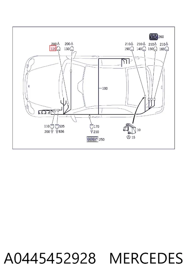 A0445452928 Mercedes