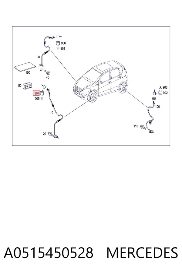  A0515450528 Mercedes