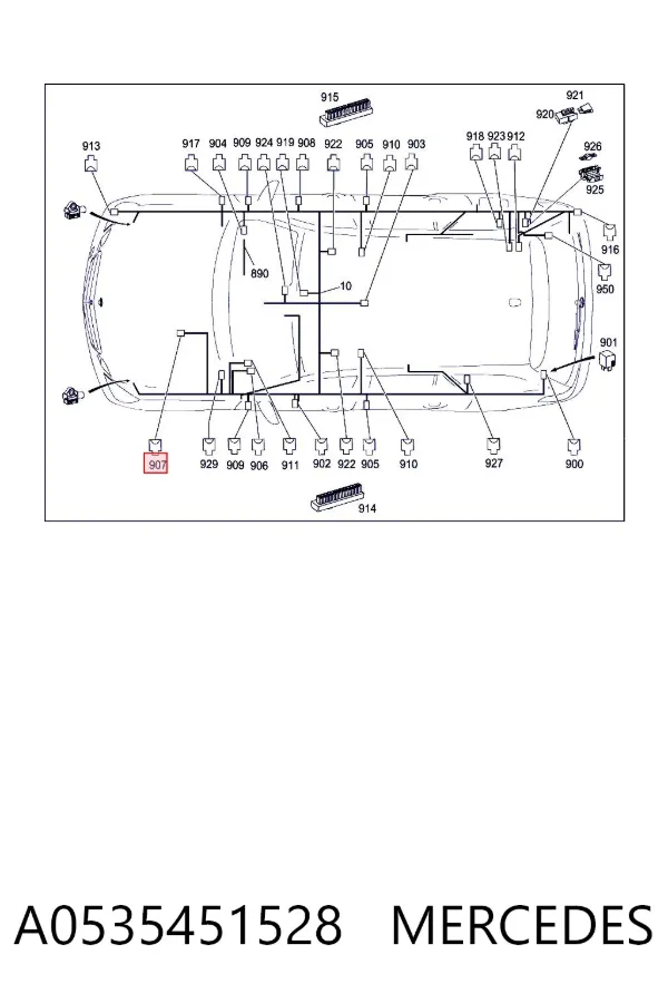  A0535451528 Mercedes