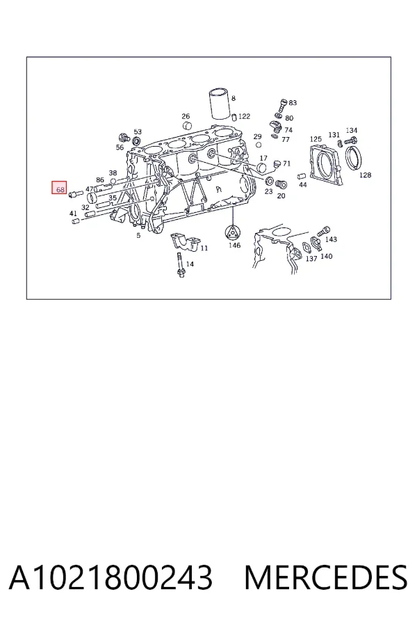  A1021800243 Mercedes