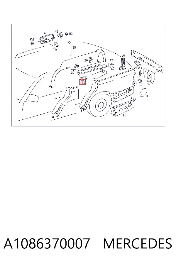  A1086370007 Mercedes