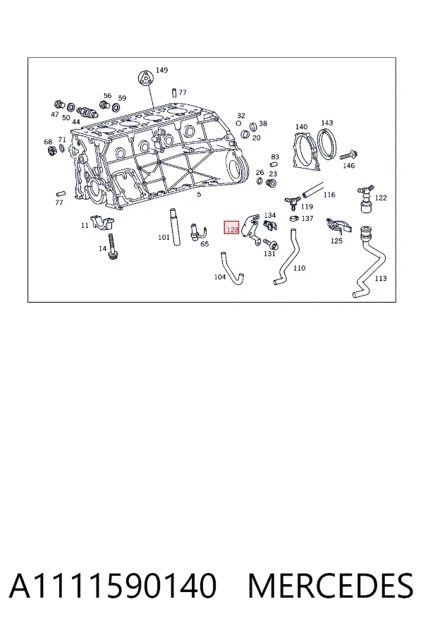  A1111590140 Mercedes