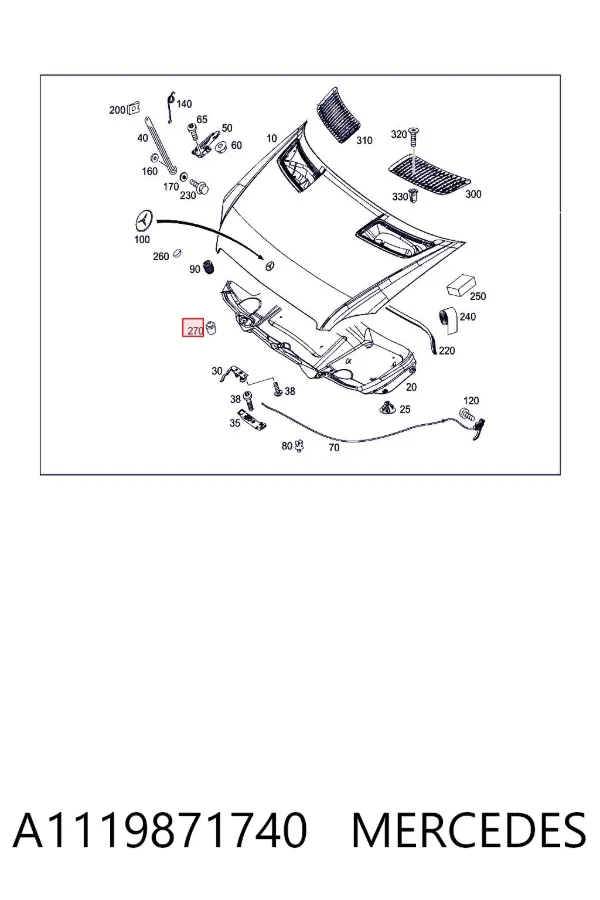  A1119871740 Mercedes