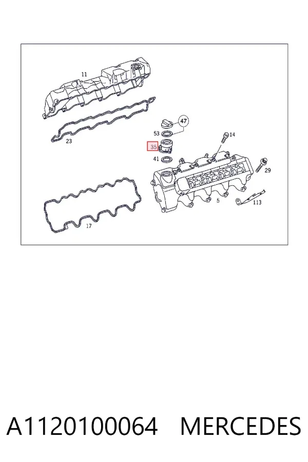  A1120100064 Mercedes