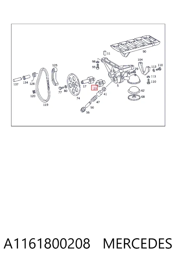  A1161800208 Mercedes