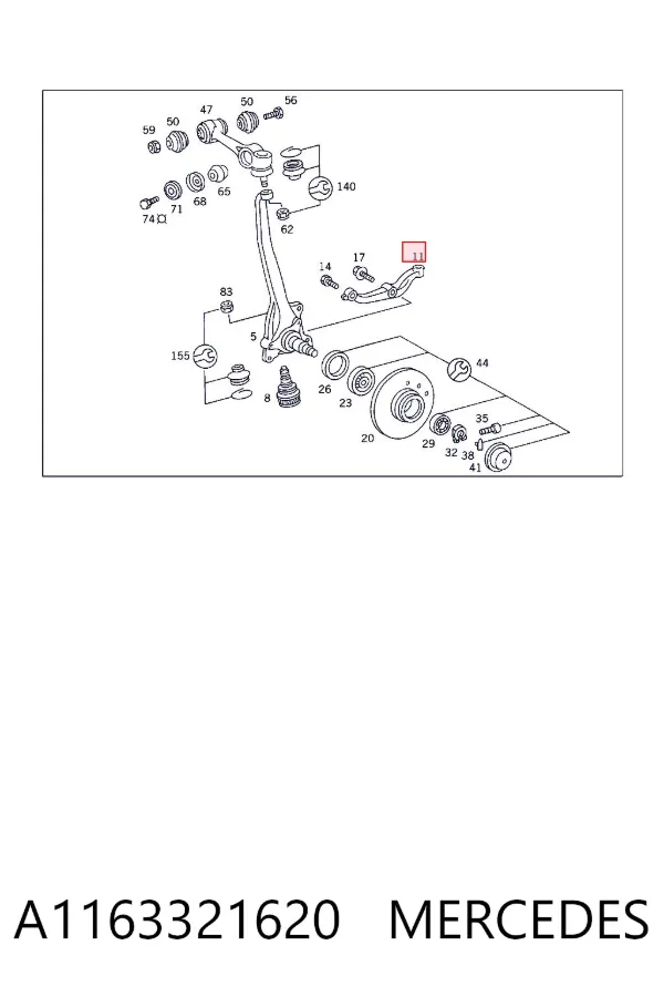  A1163321620 Mercedes