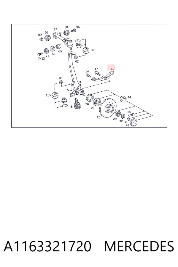 A1163321720 Mercedes
