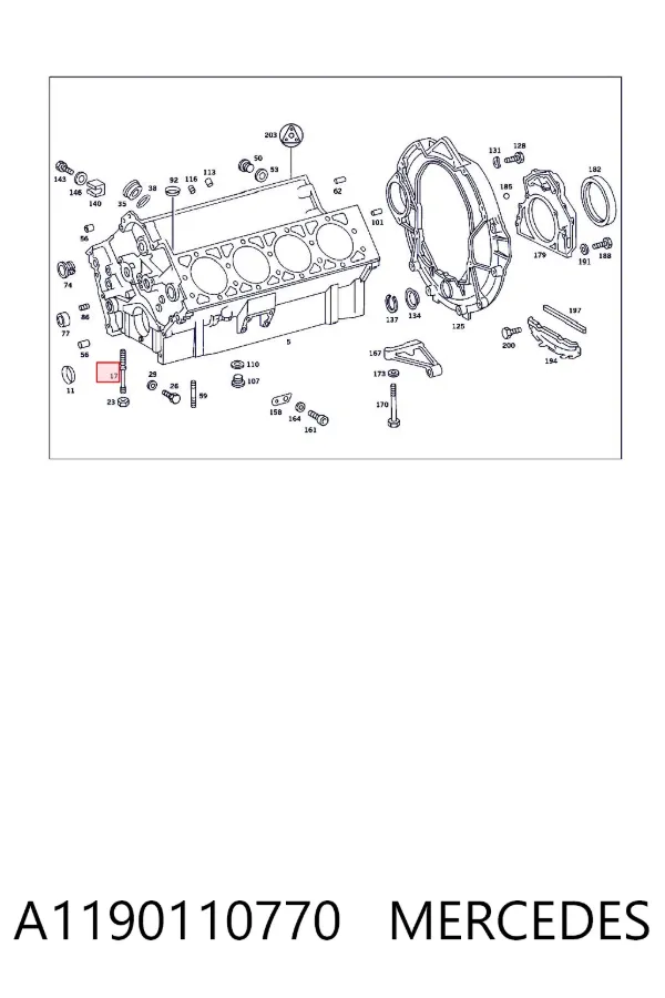  A1190110770 Mercedes