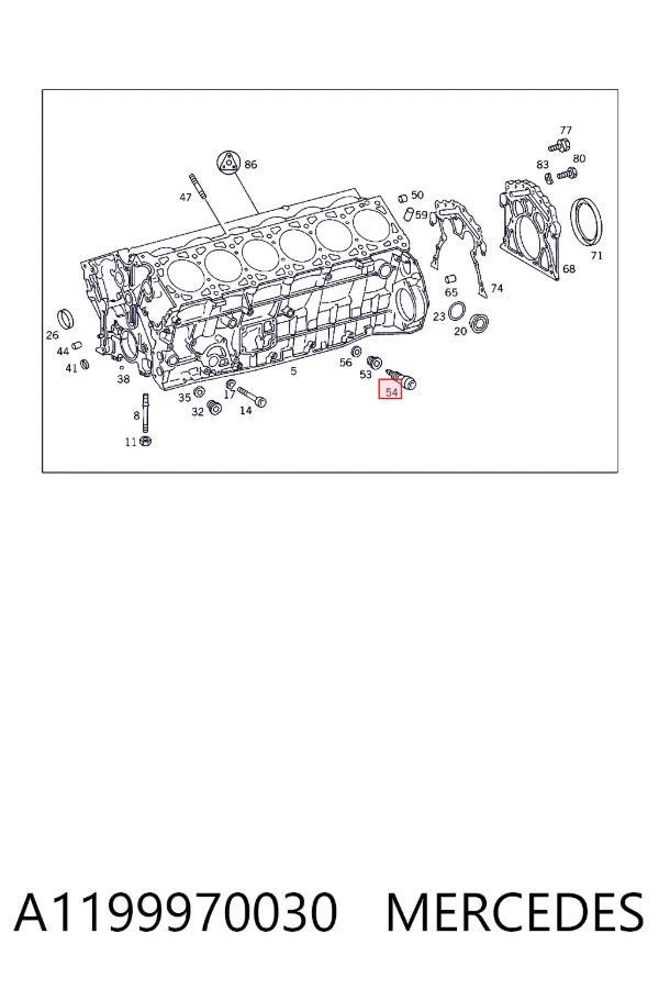  A1199970030 Mercedes