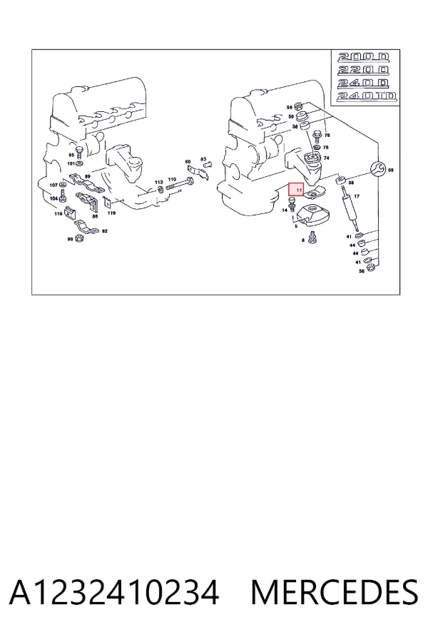  A1232410234 Mercedes