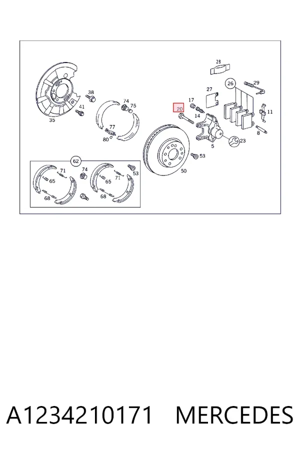  A1234210171 Mercedes