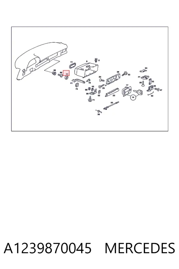  A1239870045 Mercedes