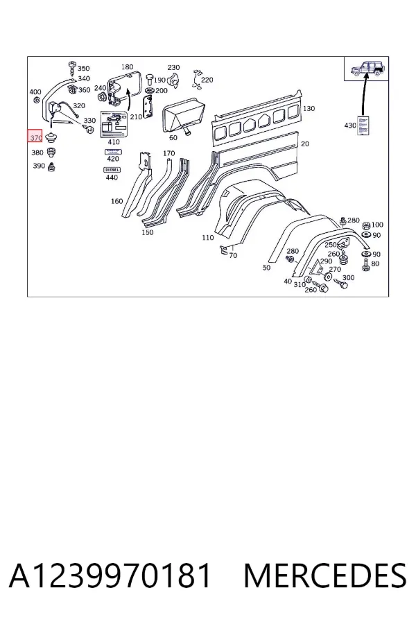  A1239970181 Mercedes