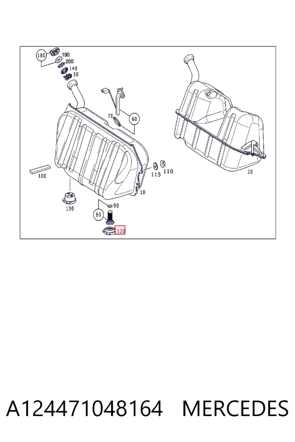  A124471048164 Mercedes