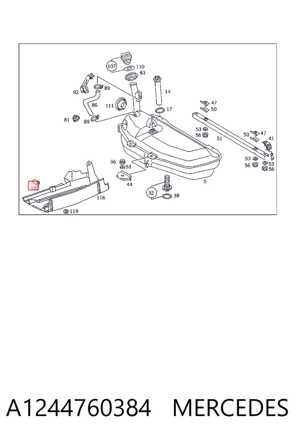  A1244760384 Mercedes