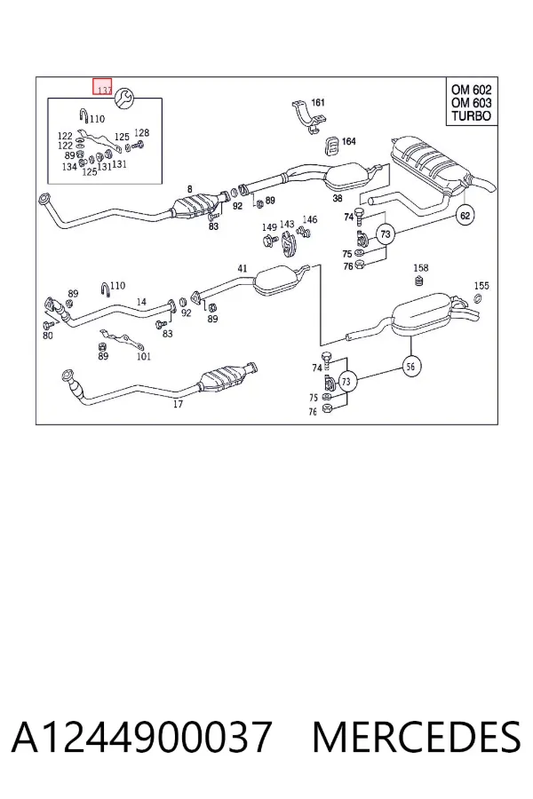  A1244900037 Mercedes