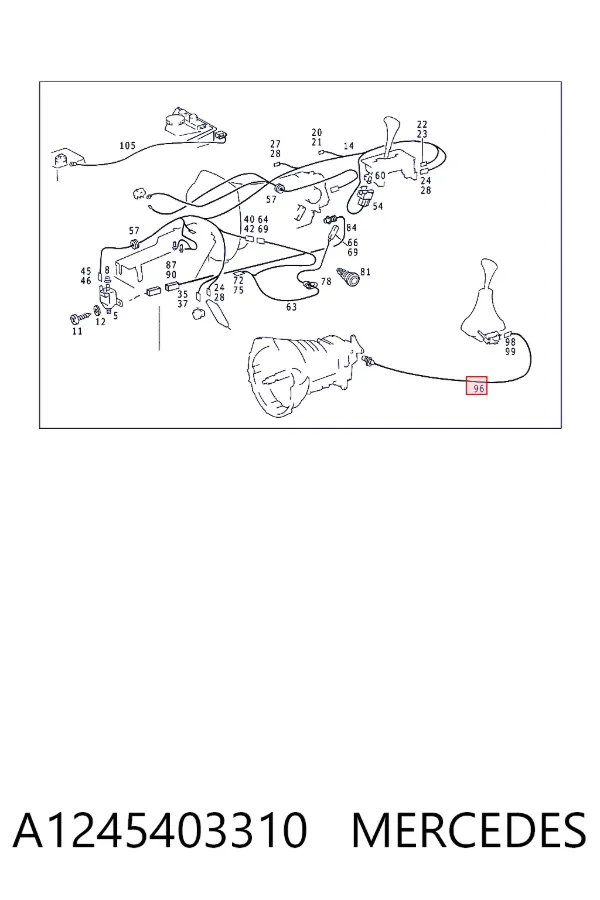  A1245403310 Mercedes