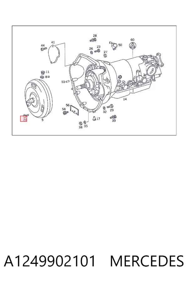  A1249902101 Mercedes