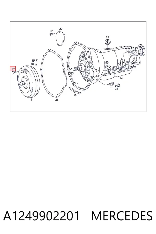  A1249902201 Mercedes