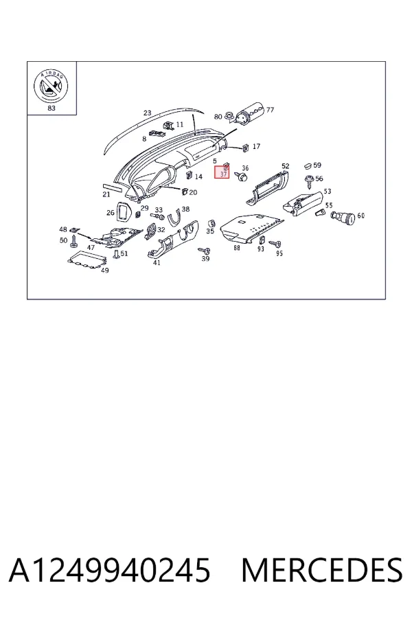 A1249940245 Mercedes