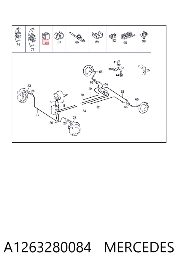 A1263280084 Mercedes
