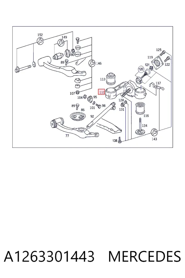  A1263301443 Mercedes