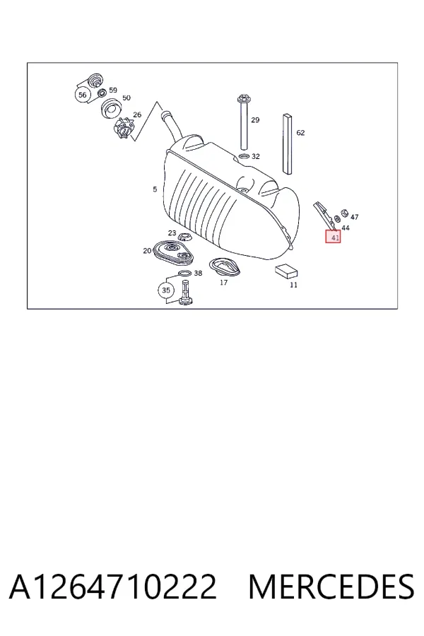  A1264710222 Mercedes
