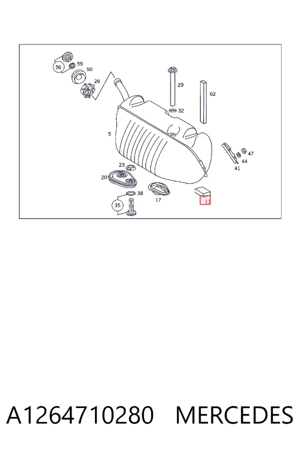  A1264710280 Mercedes