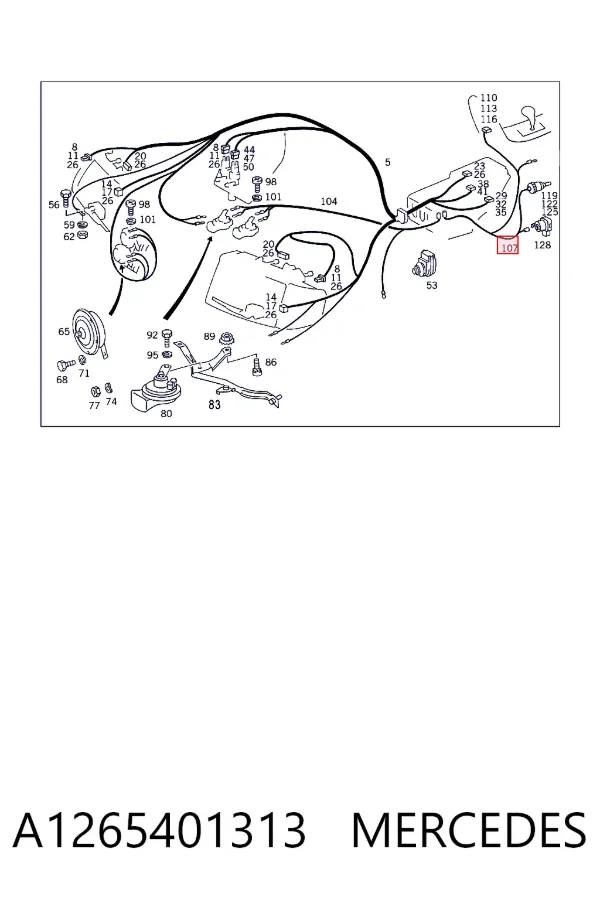  A1265401313 Mercedes