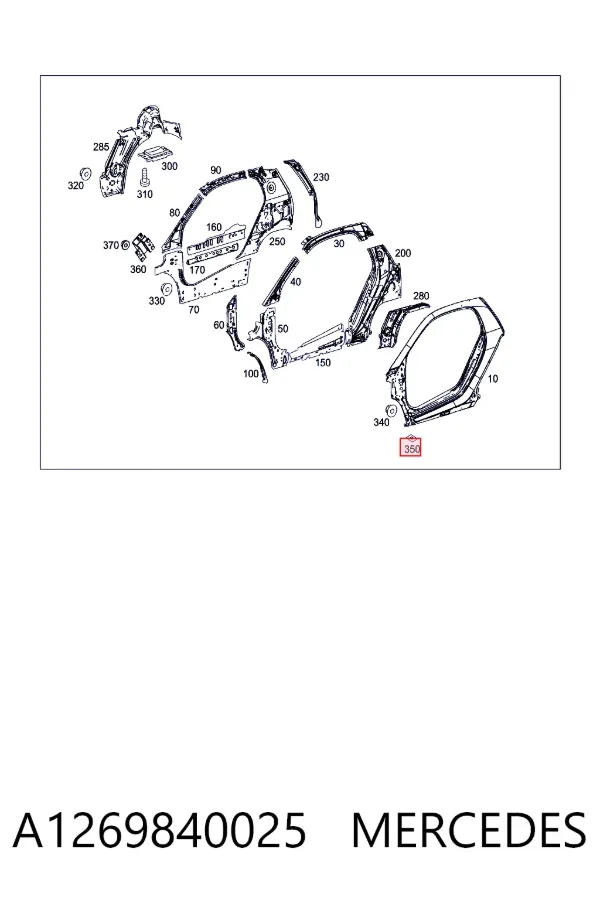  A1269840025 Mercedes