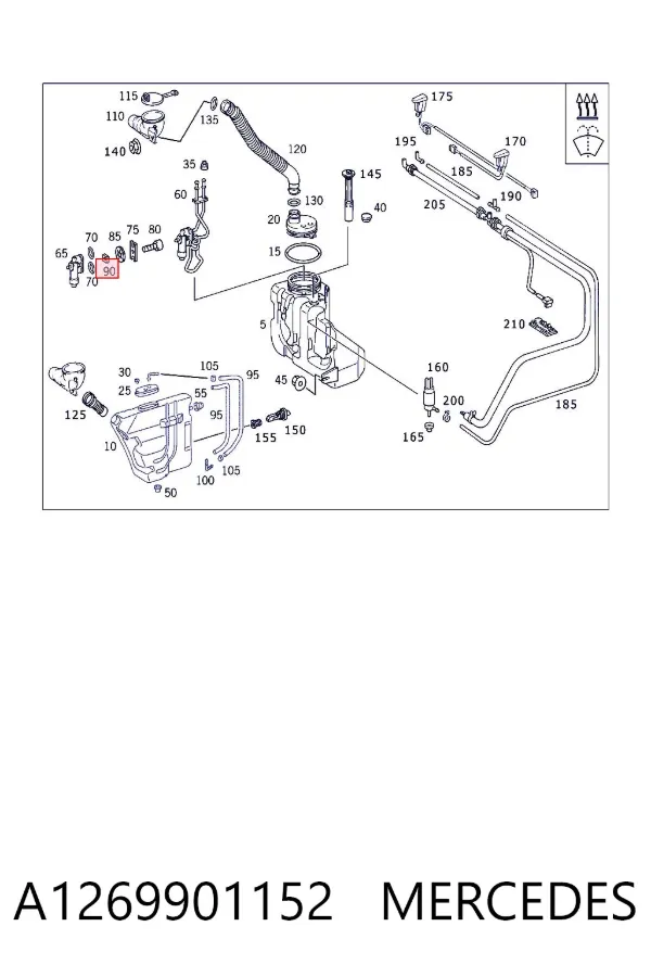  A1269901152 Mercedes