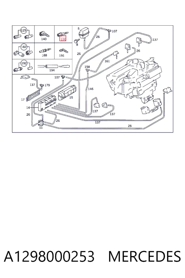  A1298000253 Mercedes