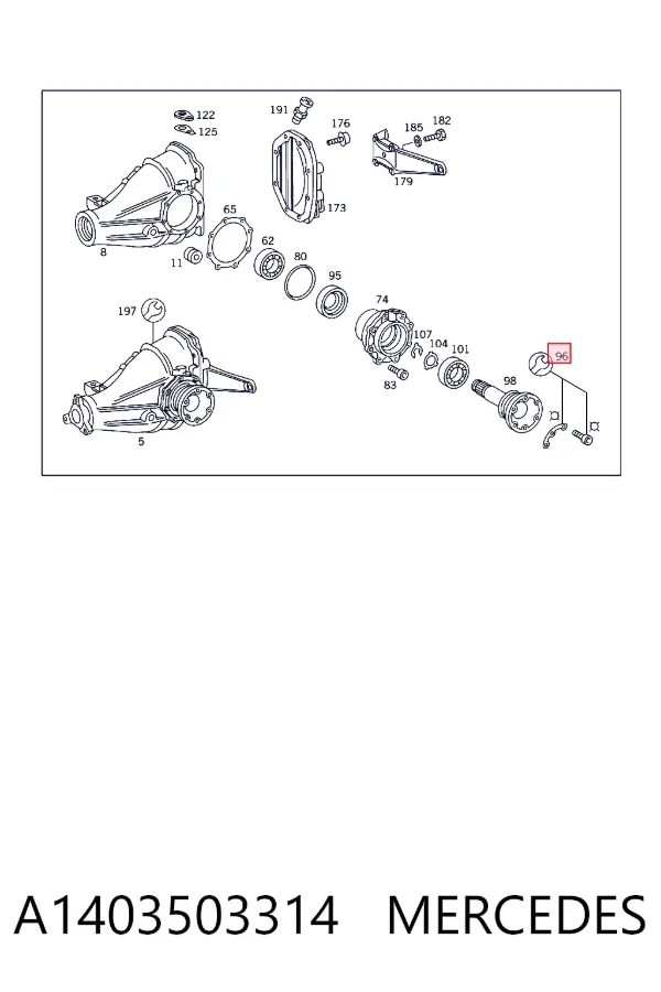  A1403503314 Mercedes