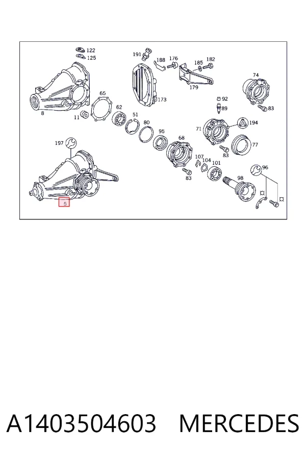  A1403504603 Mercedes