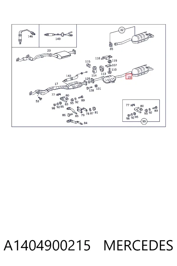  A1404900215 Mercedes