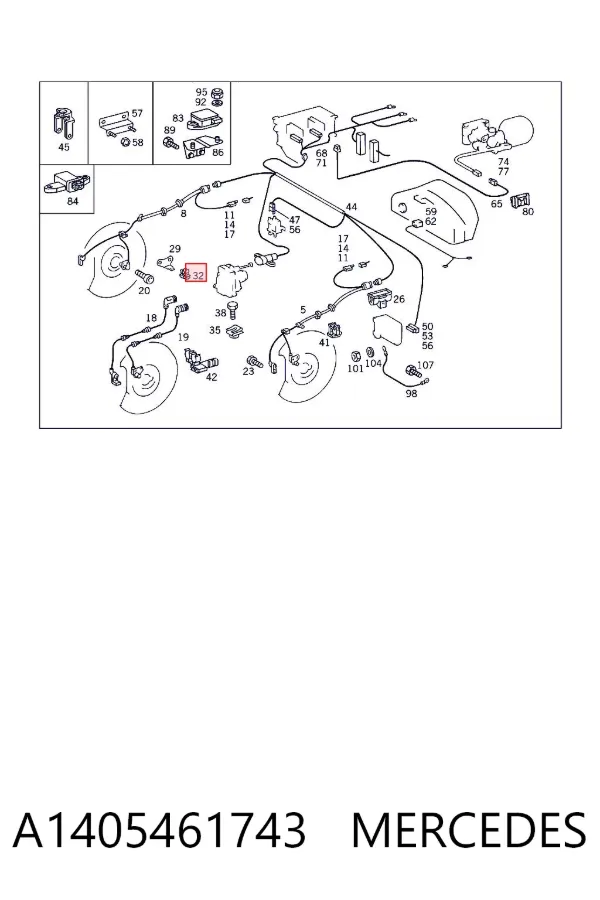  A1405461743 Mercedes