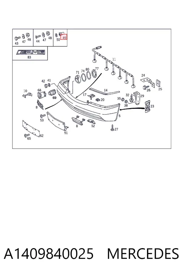  A1409840025 Mercedes