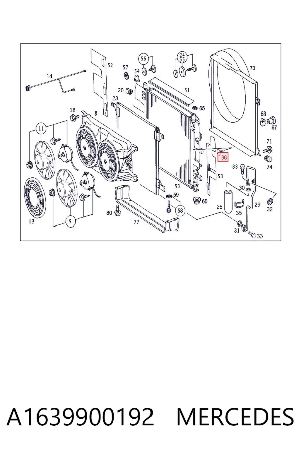  A1639900192 Mercedes