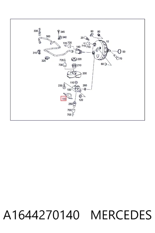  A1644270140 Mercedes
