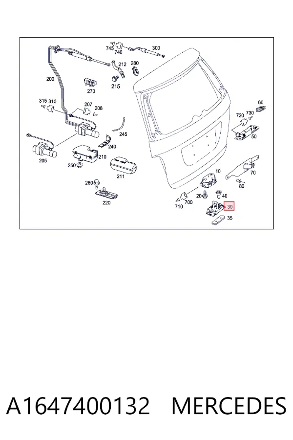  A1647400132 Mercedes