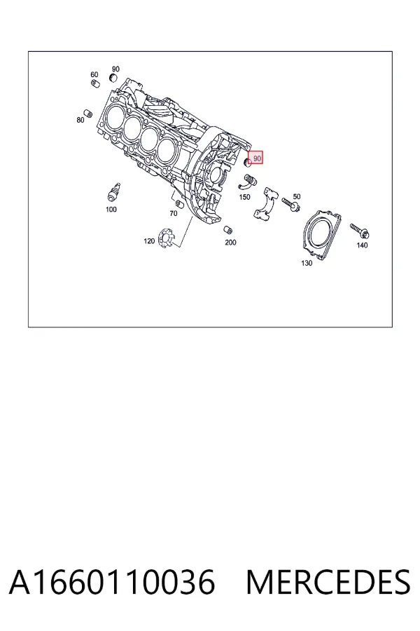  A1660110036 Mercedes