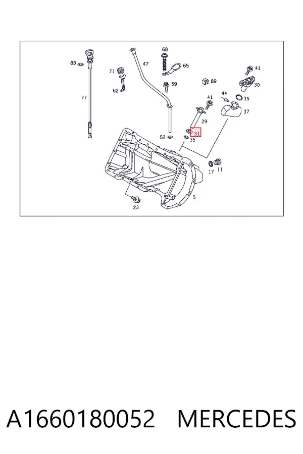  A1660180052 Mercedes