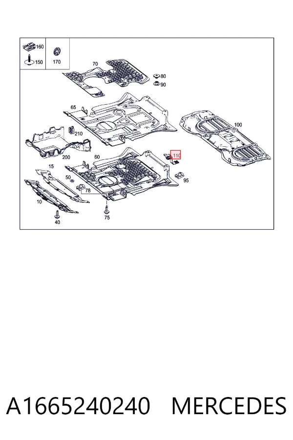  A1665240240 Mercedes