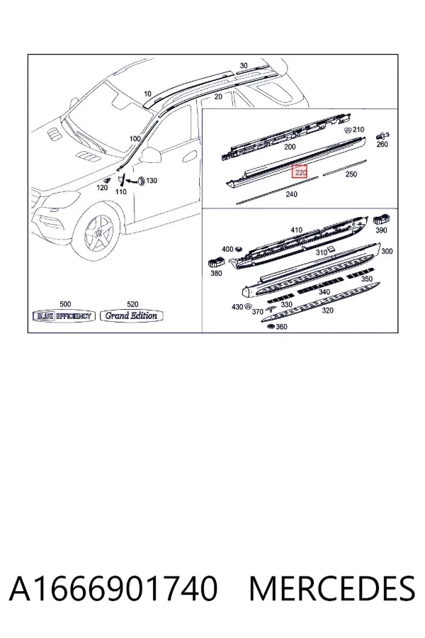  A1666901740 Mercedes