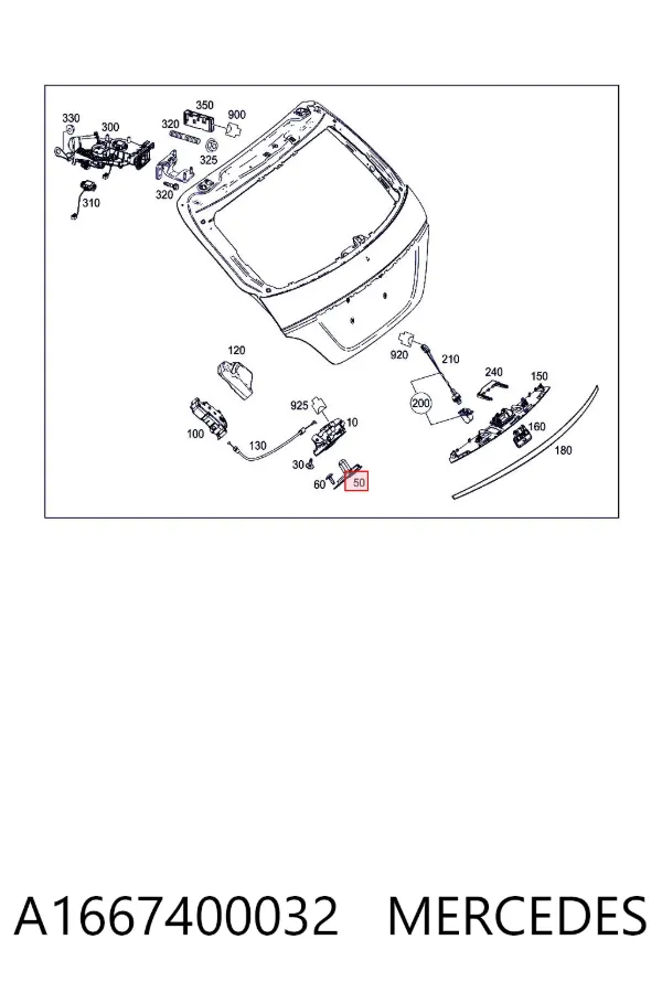  A1667400032 Mercedes
