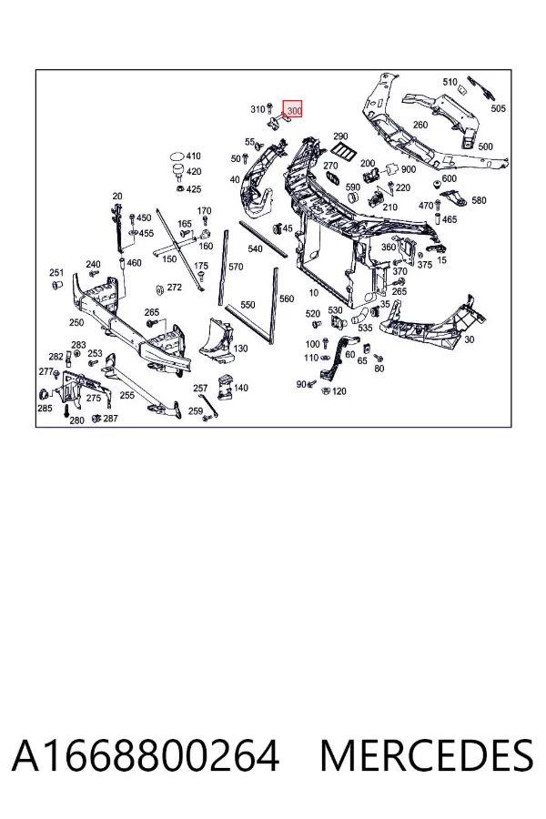  A1668800264 Mercedes