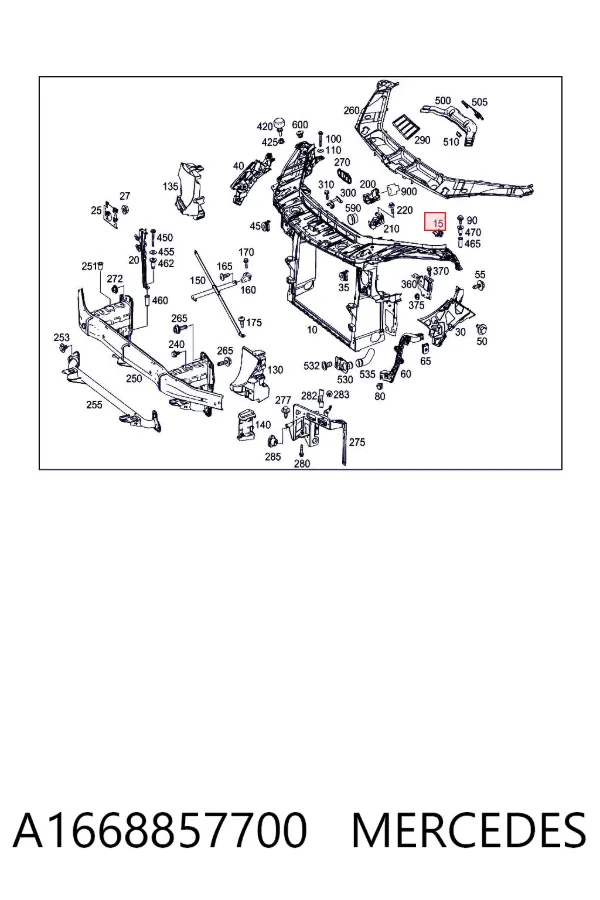  A1668857700 Mercedes