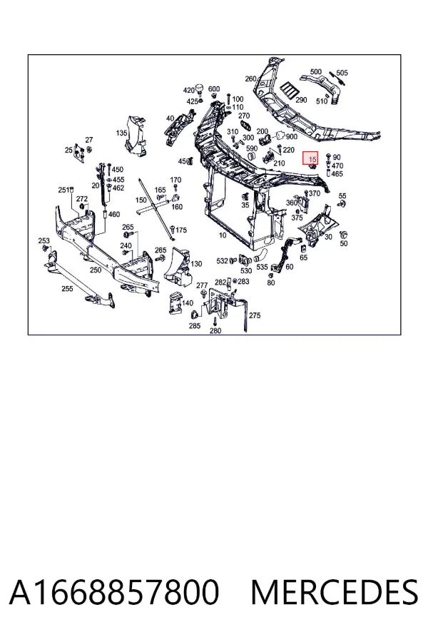 A1668857800 Mercedes