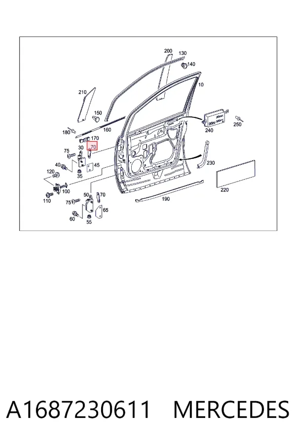  A1687230611 Mercedes