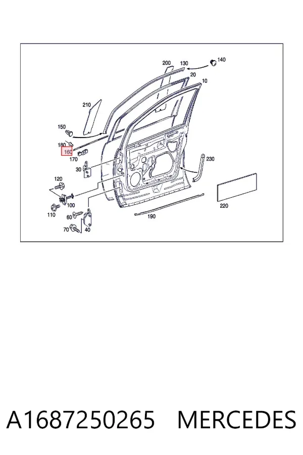  A1687250265 Mercedes
